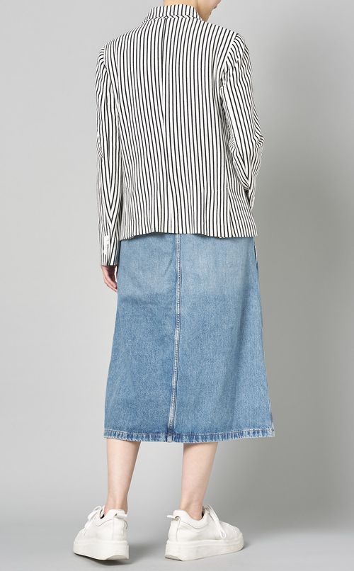 ストライプダブルジャケット