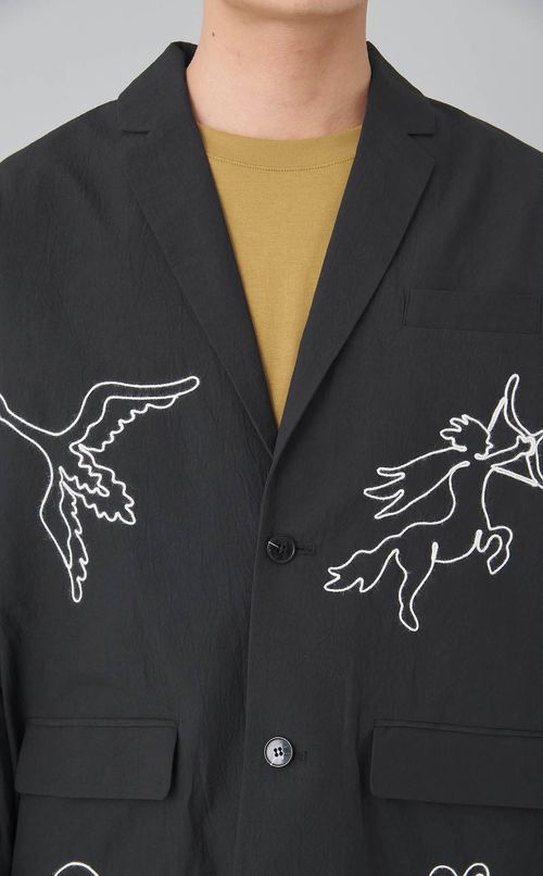 ハンドエンブロイダリージャケット