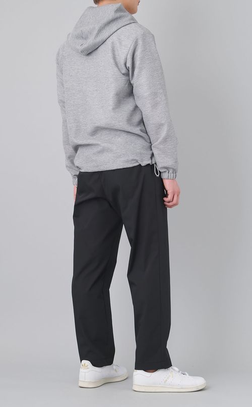 モクカラミストレッチフードブルゾン