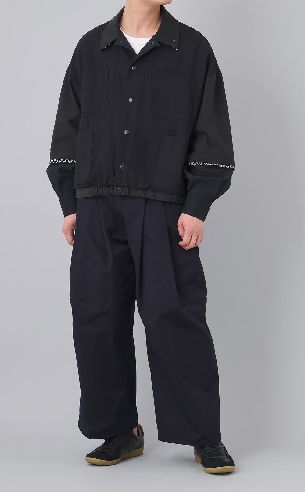 【reADdress】レイヤードジャケット