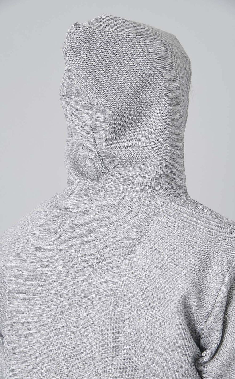 モクカラミストレッチフードブルゾン