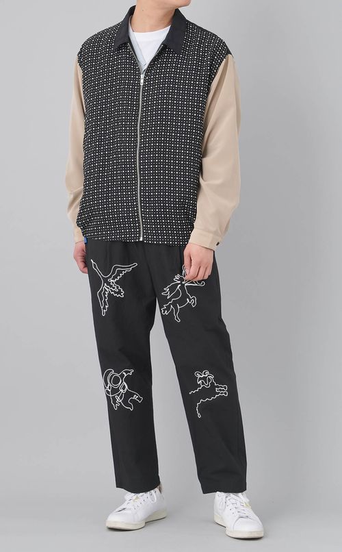 ハンドエンブロイダリーパンツ