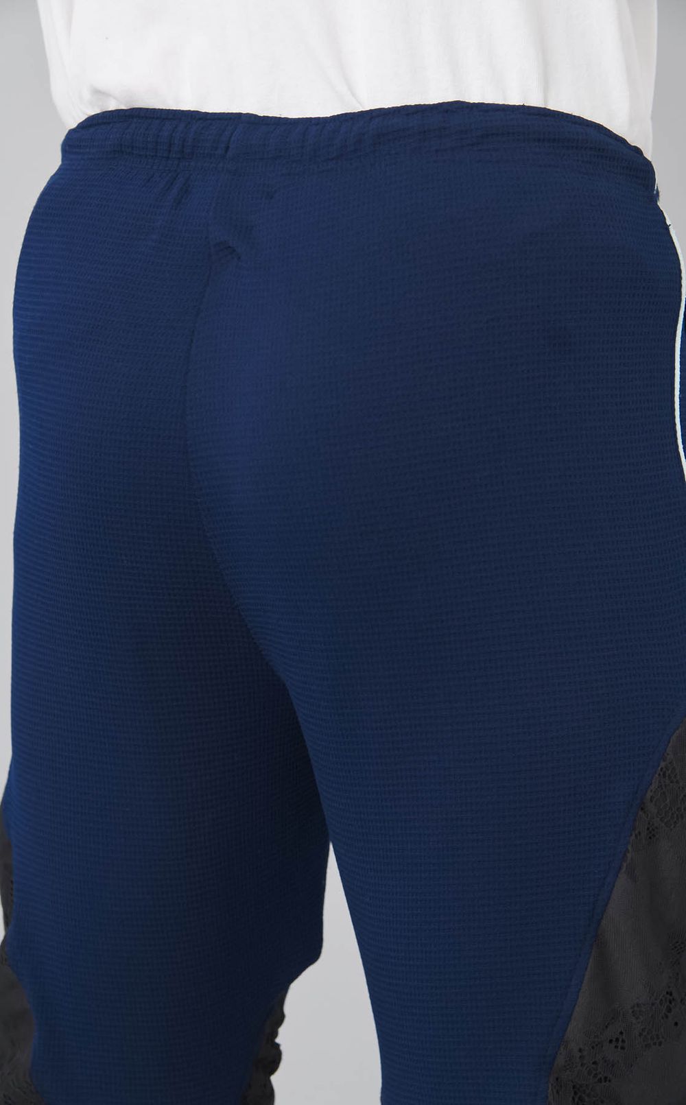 【reADdress】レースドッキングジャージパンツ