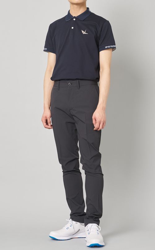 【手洗い可】ロゴスリーブショートスリーブポロ