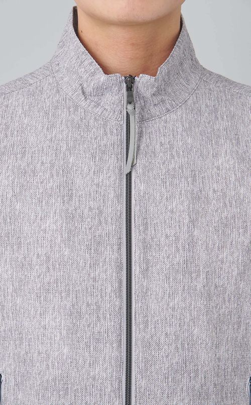 ジップアップスタンドブルゾン