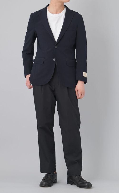 ウールサッカートロッタージャケット