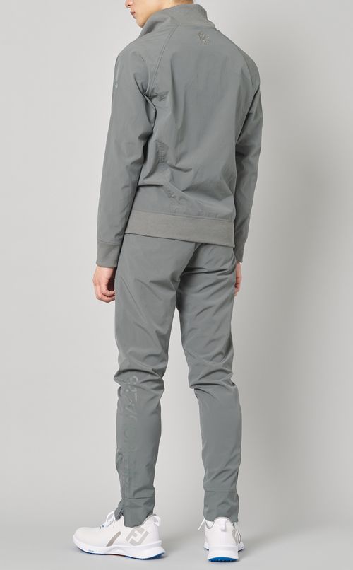 【手洗い可】スタンドカラーフルジップブルゾン