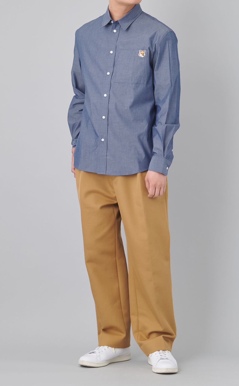 ロングスリーブレギュラーカラーシャツ