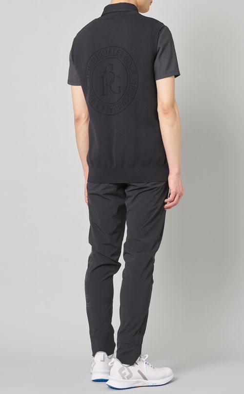 【手洗い可】プレーンニットベスト