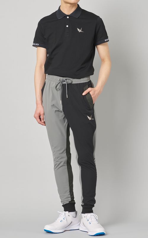 【手洗い可】ロゴスリーブショートスリーブポロ