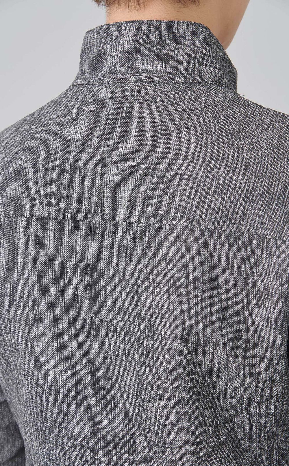 ジップアップスタンドブルゾン