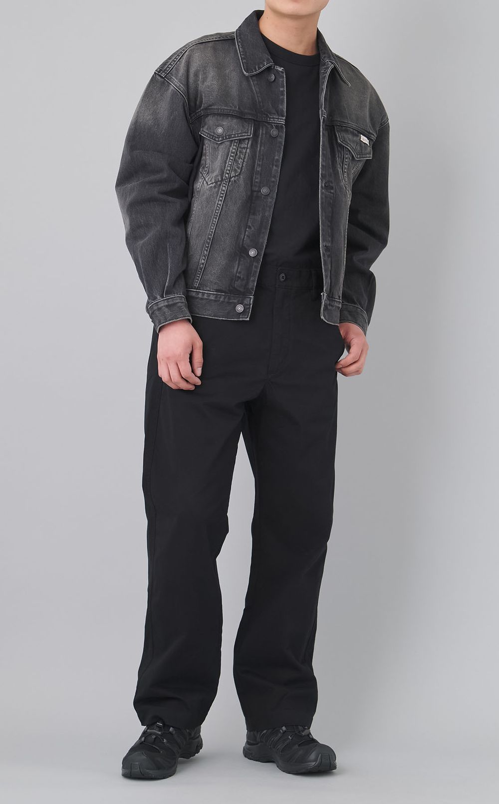 ストレートツイルチノパンツ