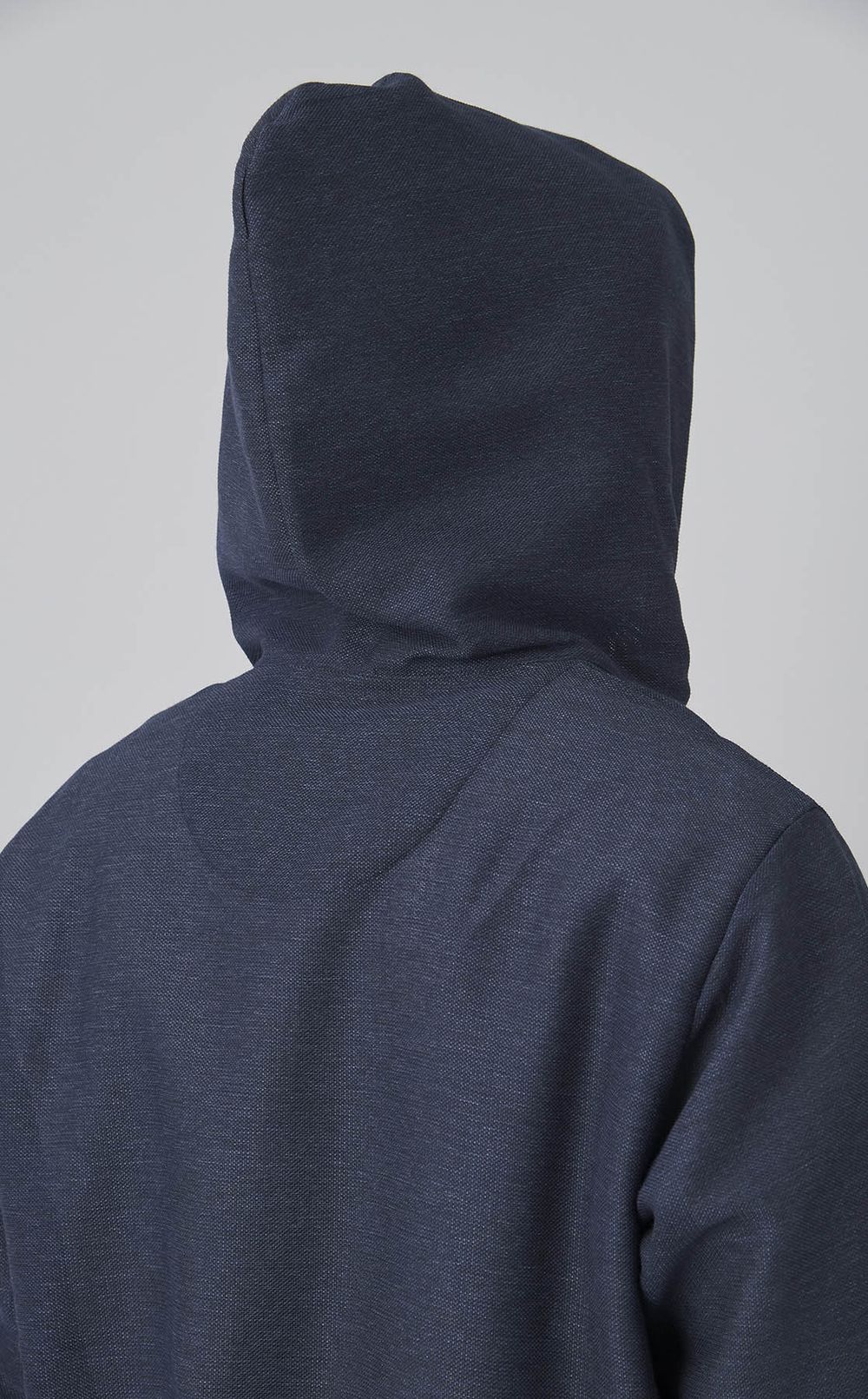 モクカラミストレッチフードブルゾン