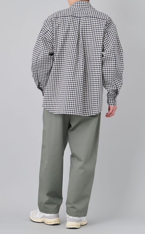 タータンチェックシャツ