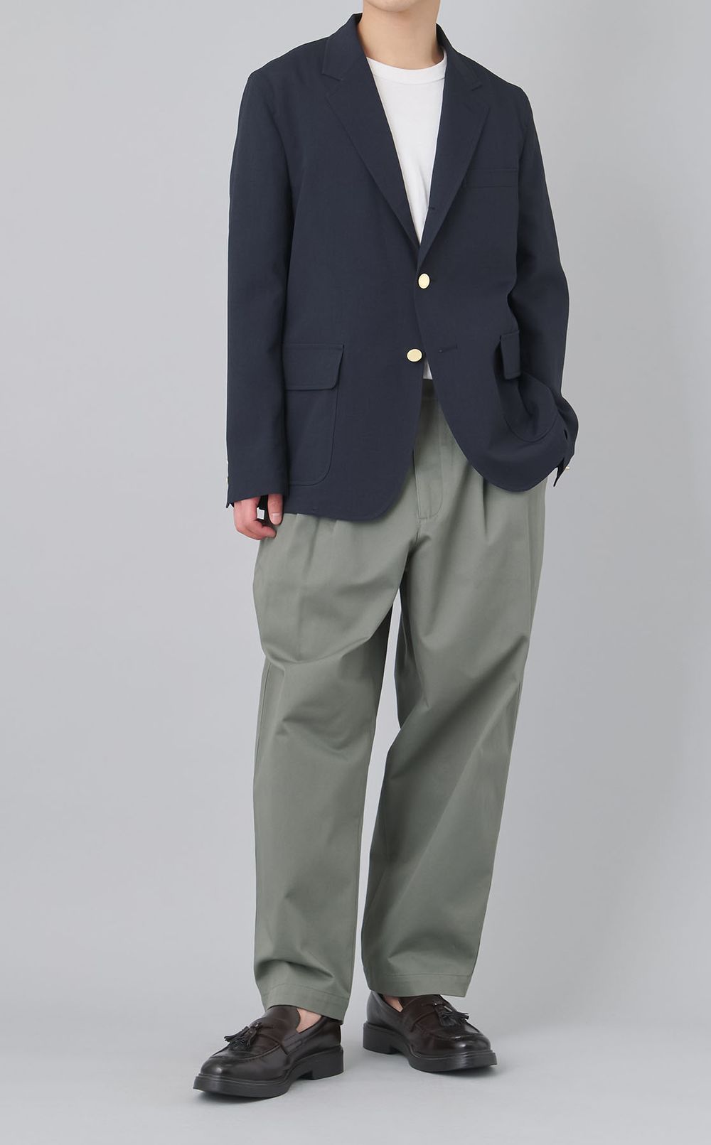 ポリエステルブレザー