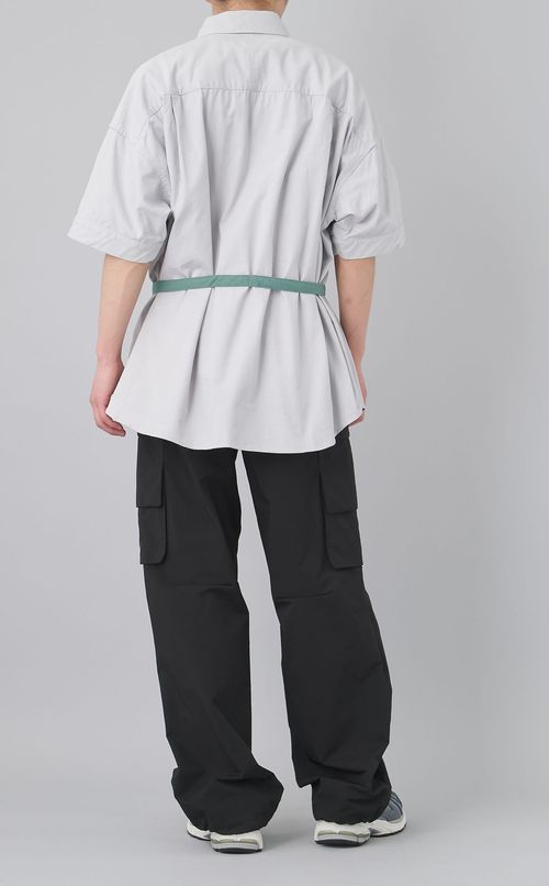 ニコライバーグマンベルテッドシャツ