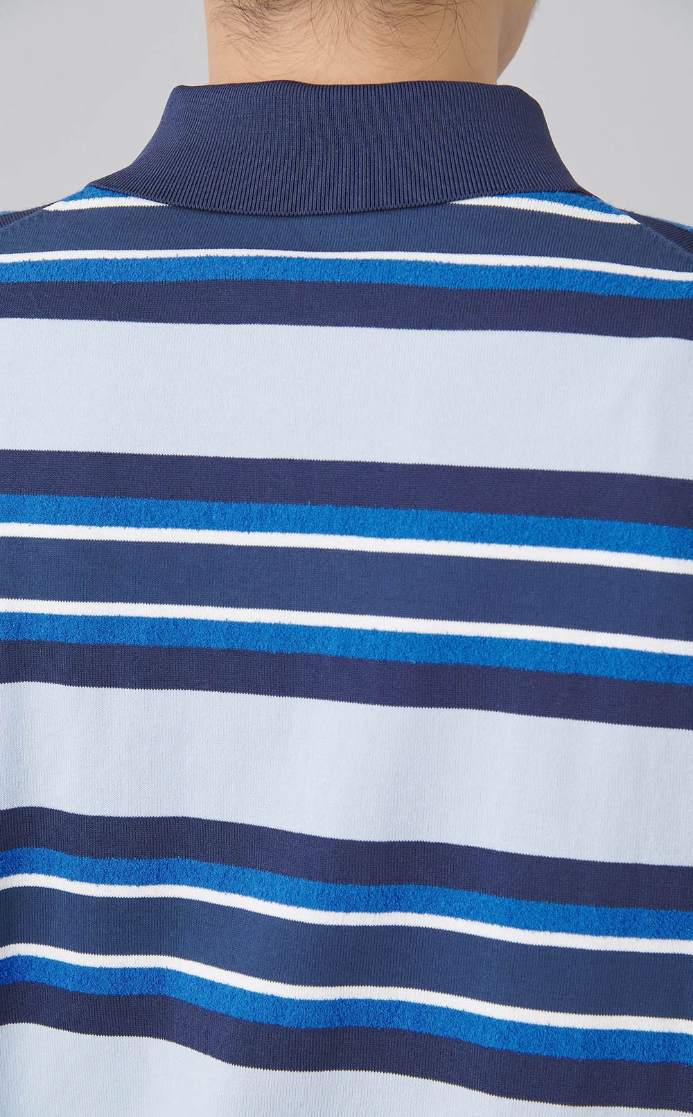 ショートスリーブボーダーポロシャツ