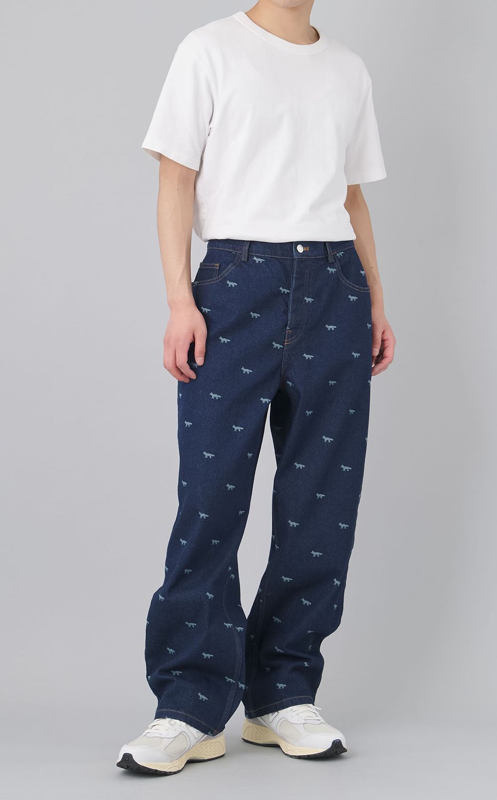 ロゴデニムパンツ