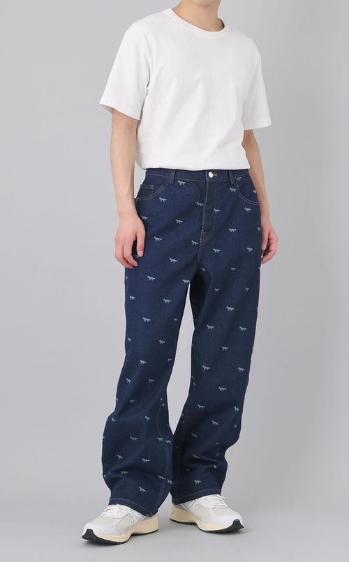 ロゴデニムパンツ