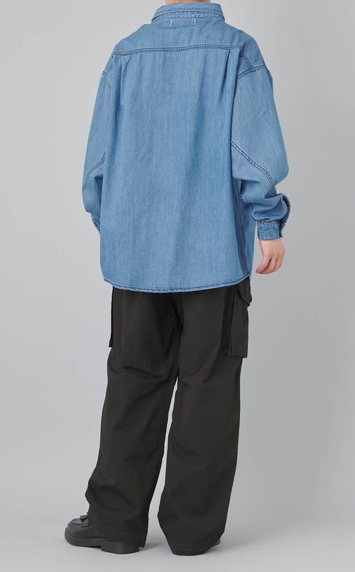 デニムワークシャツ