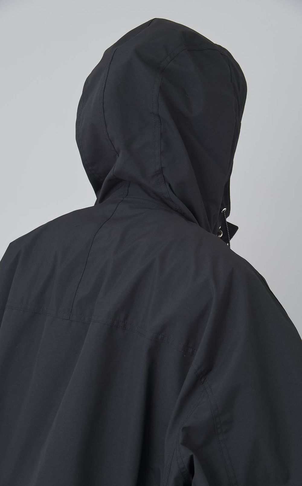 ラウンドポケットフードブルゾン