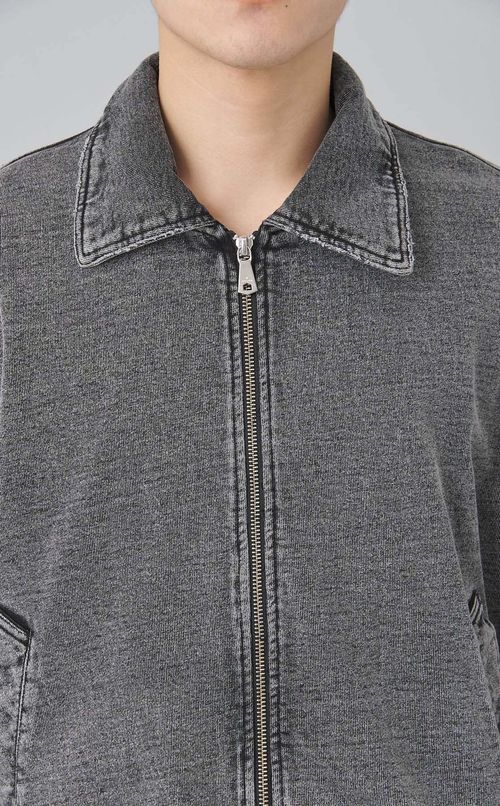 オーバーダイジップブルゾン