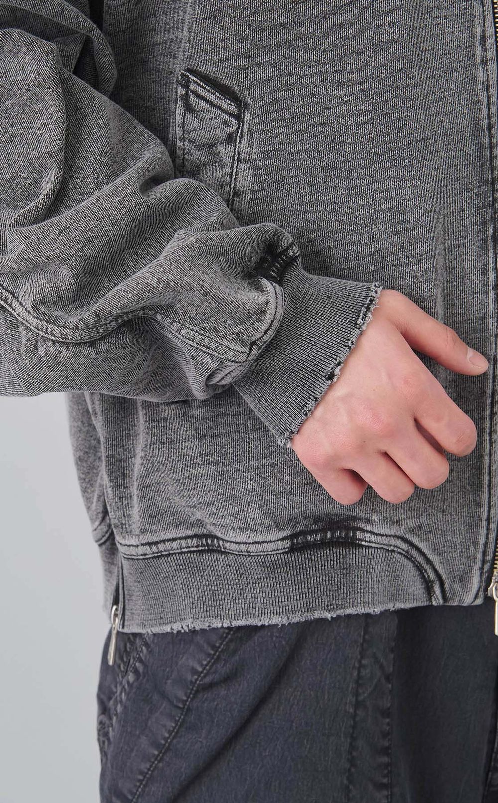 オーバーダイジップブルゾン