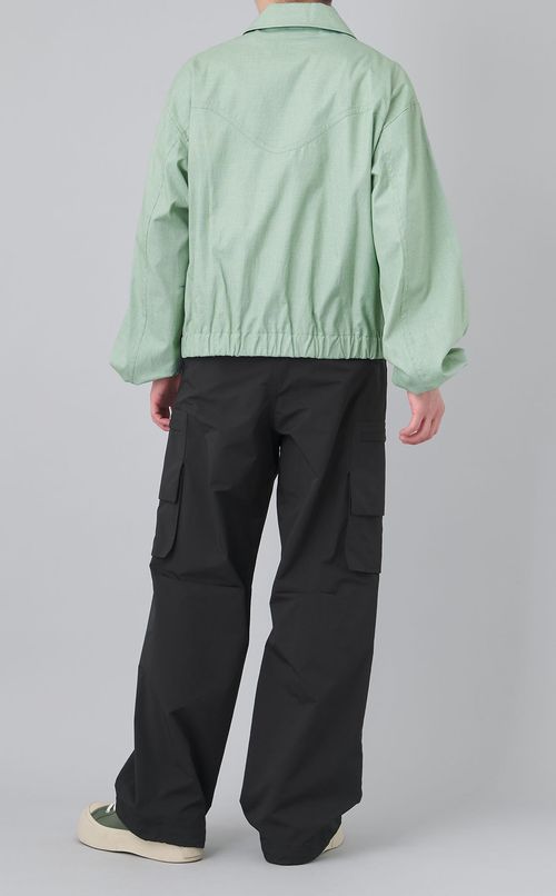 エンブロイダリーギンガムジャケット