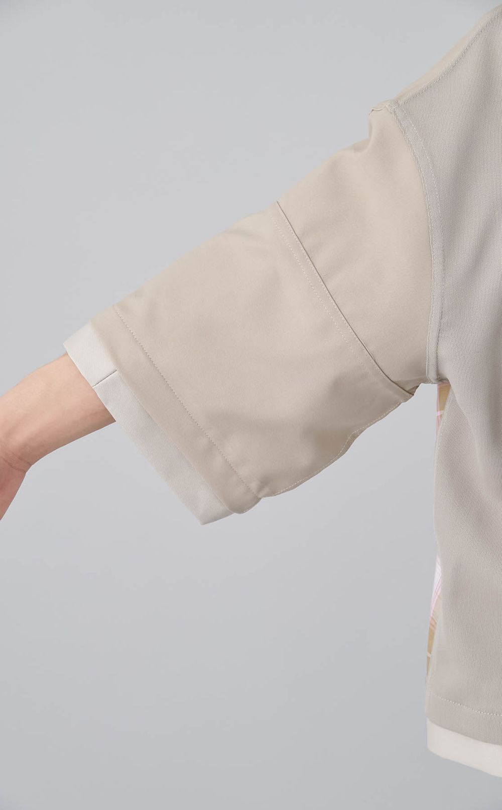 【reADdress】ハーフスリーブオーバーシャツ