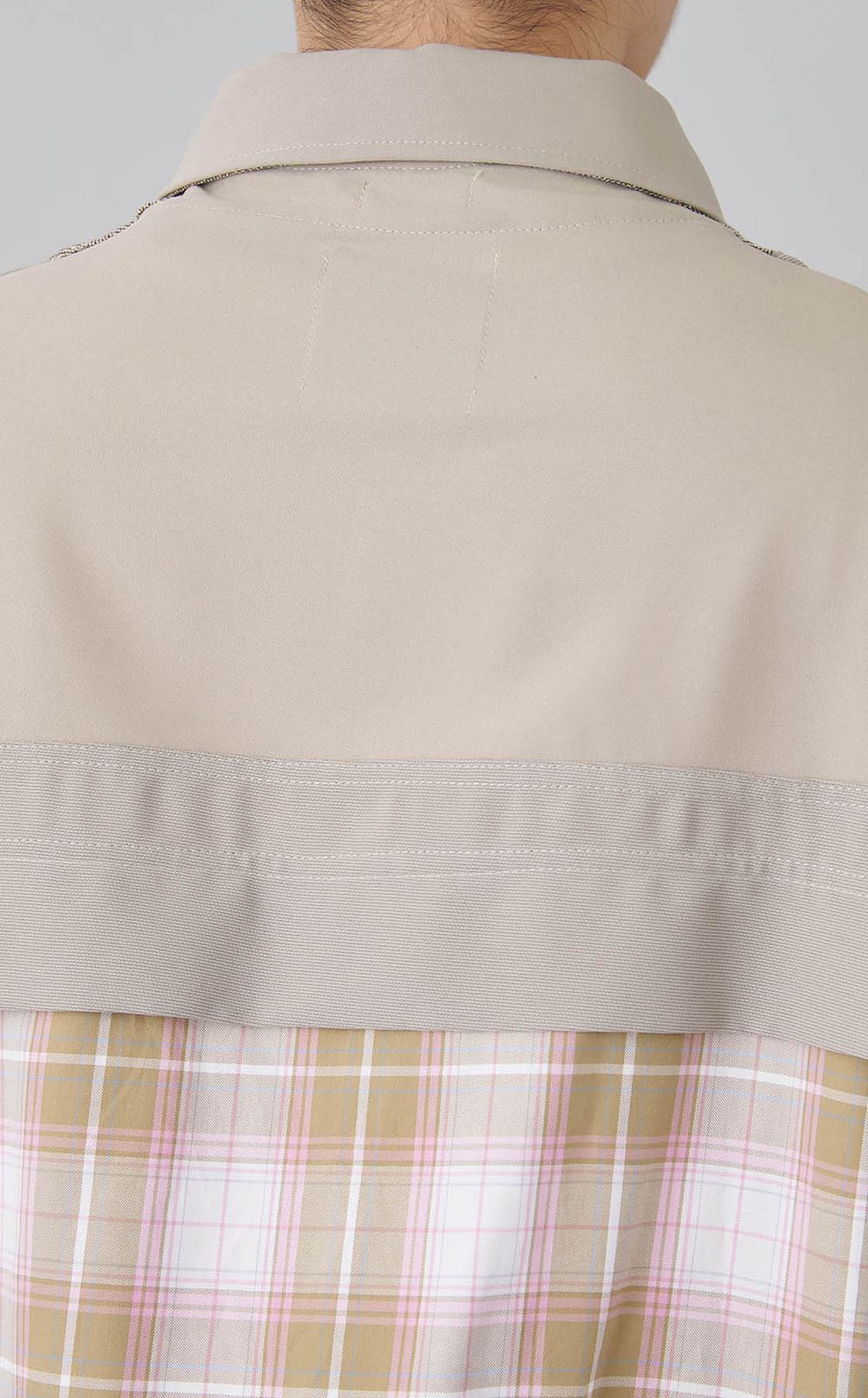 【reADdress】ハーフスリーブオーバーシャツ