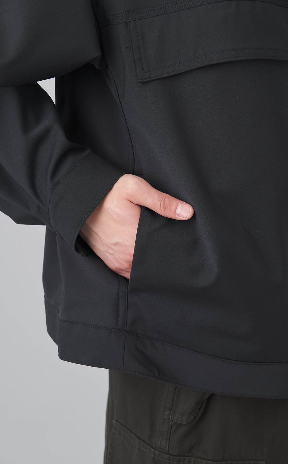 ステッチウールジャケット