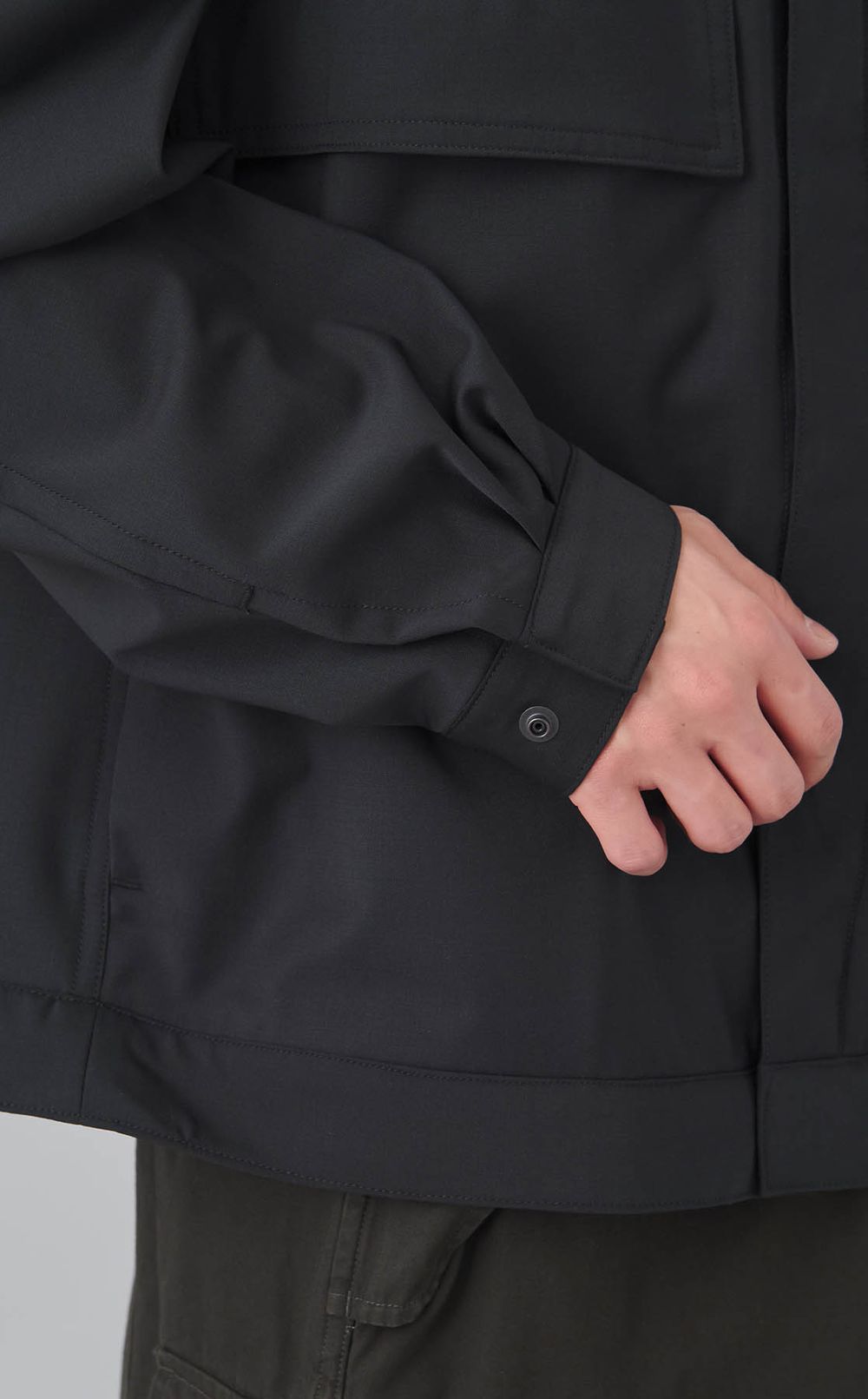 ステッチウールジャケット