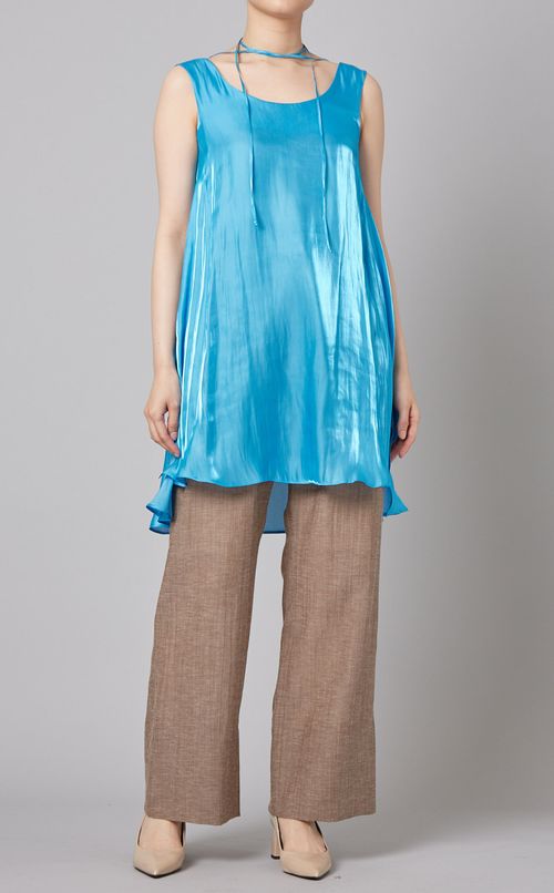 コットンサマータックパンツ