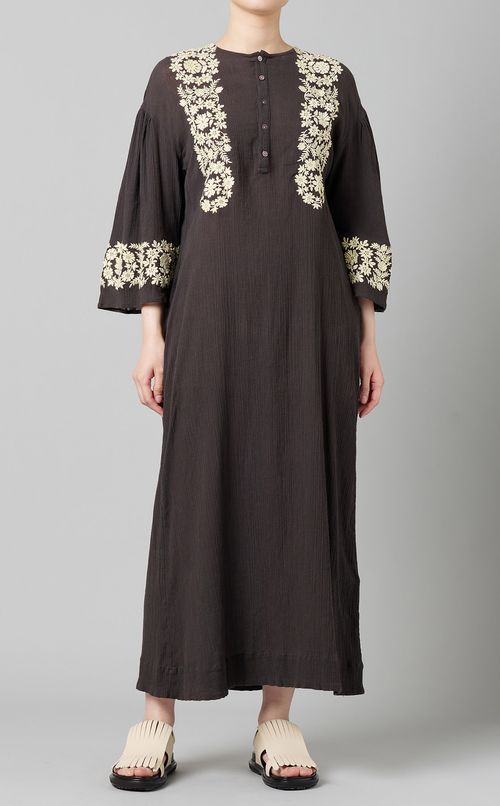 コットンエンブロイダリーワンピース