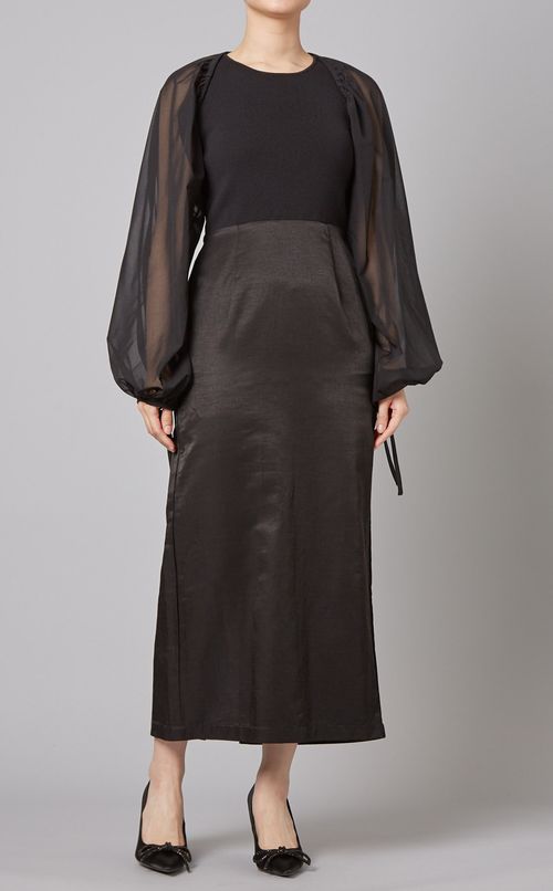 ボレロ付コンビワンピース