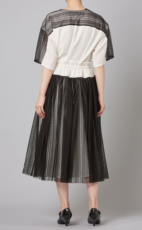 オーバースカート付ワンピース