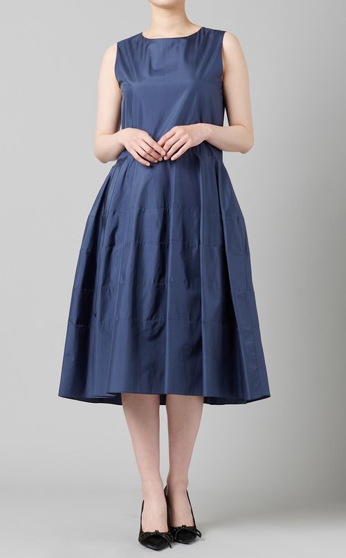 シルクタフタワンピース