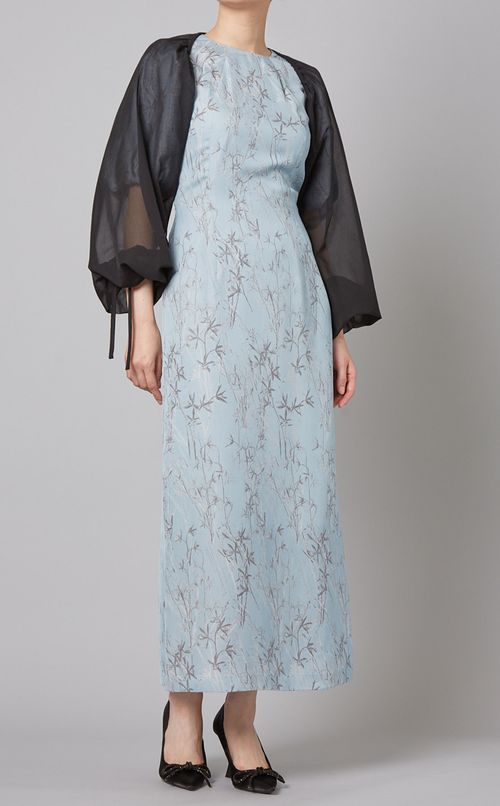 フラワージャガードワンピース