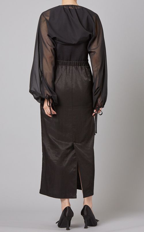 ボレロ付コンビワンピース