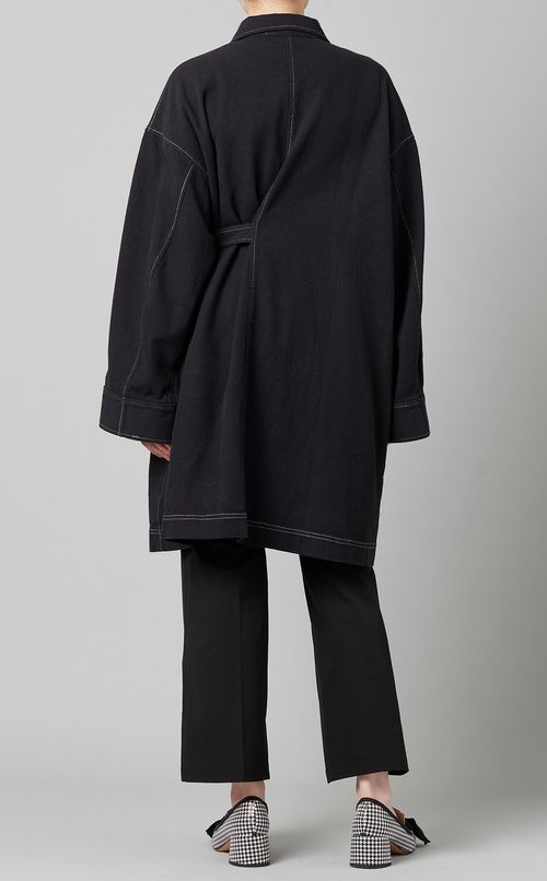 ポケットデザインコート