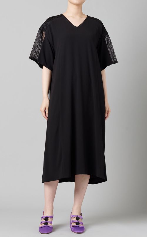 オーバースカート付ワンピース