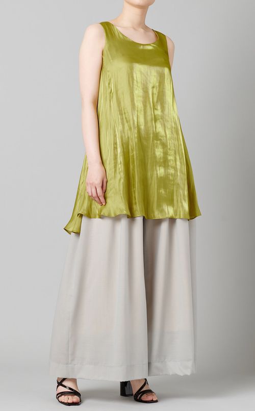 スパークルサテンタンクトップ