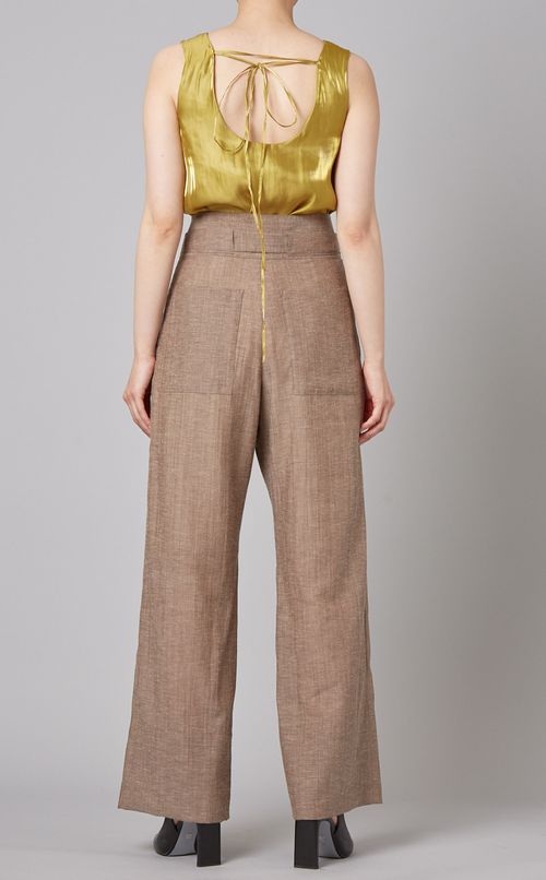 コットンサマータックパンツ