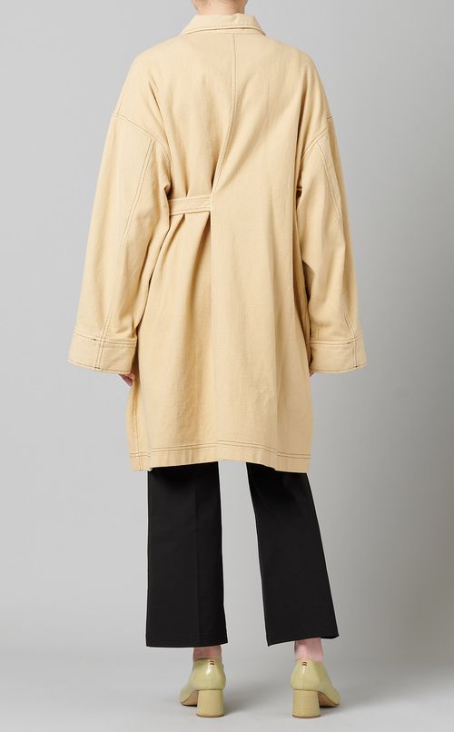 ポケットデザインコート