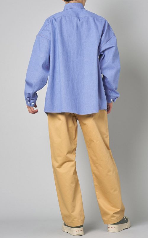 ライトカラーデニムシャツ