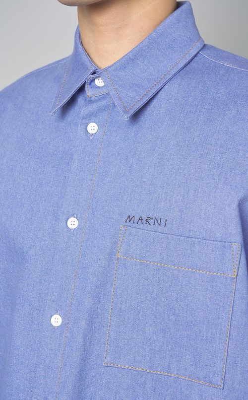 ライトカラーデニムシャツ