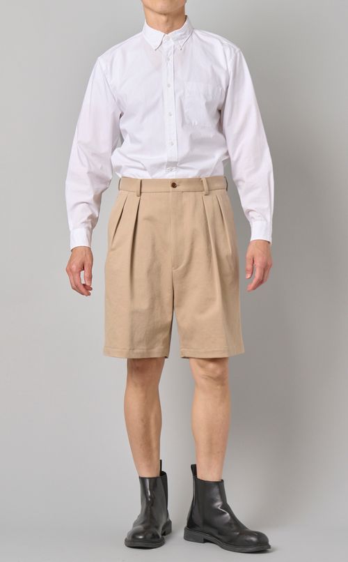 コットン2タックチノショーツ