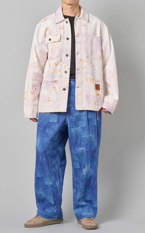 カモフラージュプリントカバーオール