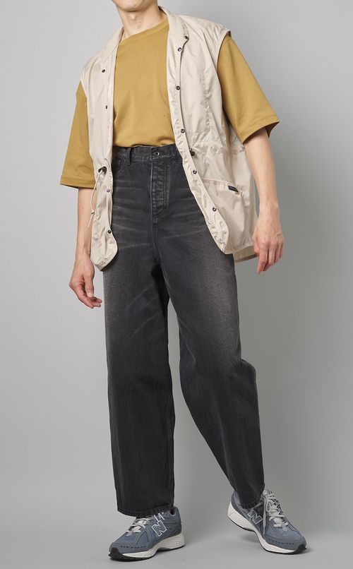 ワイドデニムパンツ