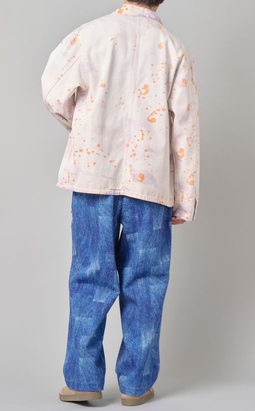 カモフラージュプリントカバーオール